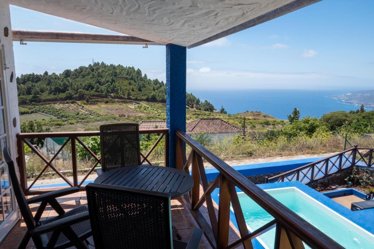 Casa Alba, Casa Rural Con Piscina-Spa Climatizada Hasta 34º Gratuito Y Vistas Al Mar Puntallana Екстериор снимка