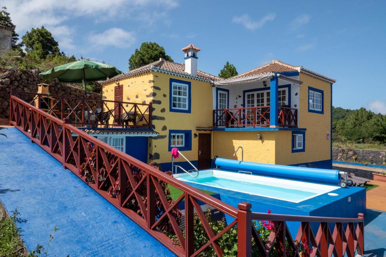 Casa Alba, Casa Rural Con Piscina-Spa Climatizada Hasta 34º Gratuito Y Vistas Al Mar Puntallana Екстериор снимка
