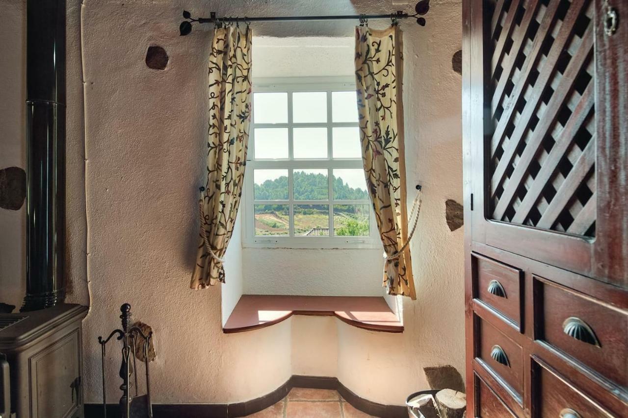 Casa Alba, Casa Rural Con Piscina-Spa Climatizada Hasta 34º Gratuito Y Vistas Al Mar Puntallana Екстериор снимка