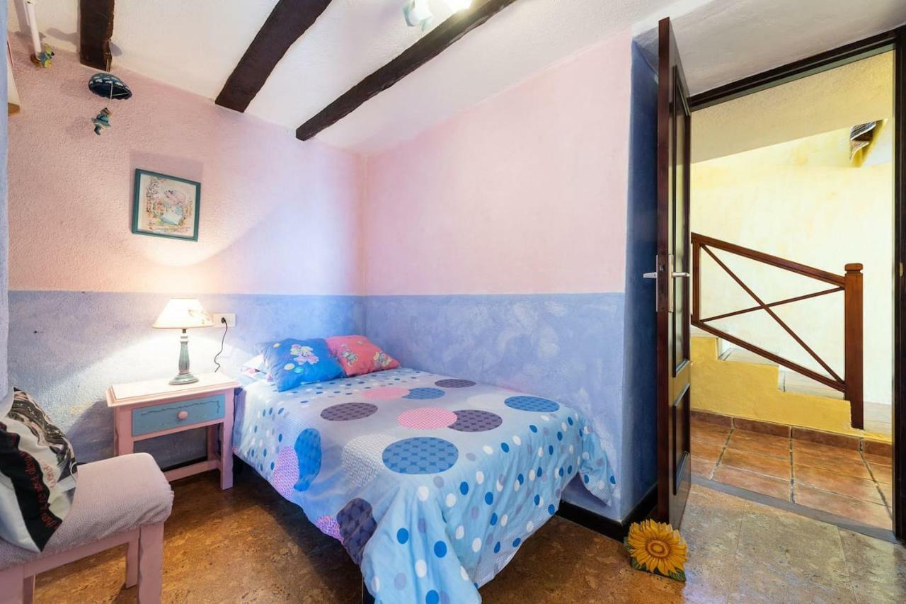 Casa Alba, Casa Rural Con Piscina-Spa Climatizada Hasta 34º Gratuito Y Vistas Al Mar Puntallana Екстериор снимка