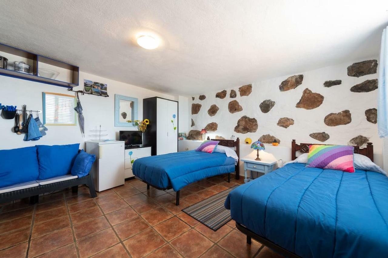 Casa Alba, Casa Rural Con Piscina-Spa Climatizada Hasta 34º Gratuito Y Vistas Al Mar Puntallana Екстериор снимка
